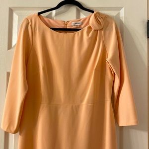 Calvin Klein salmon dress